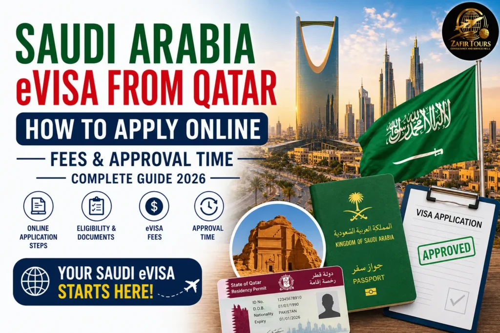 Saudi Arabia eVisa from Qatar
