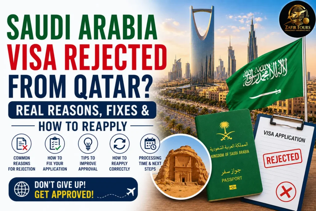 Saudi Visa Rejected from Qatar? Real Reasons & Fixes