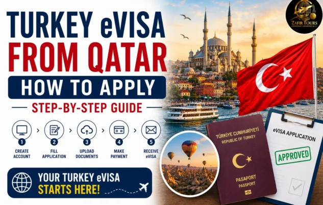 Turkey eVisa from Qatar: How to Apply on evisa.gov.tr, Step-by-Step Guide