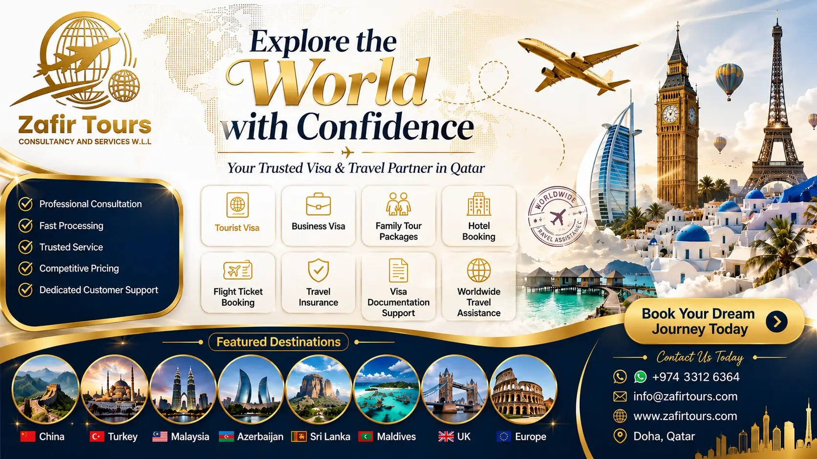 Family tour packages from Qatar