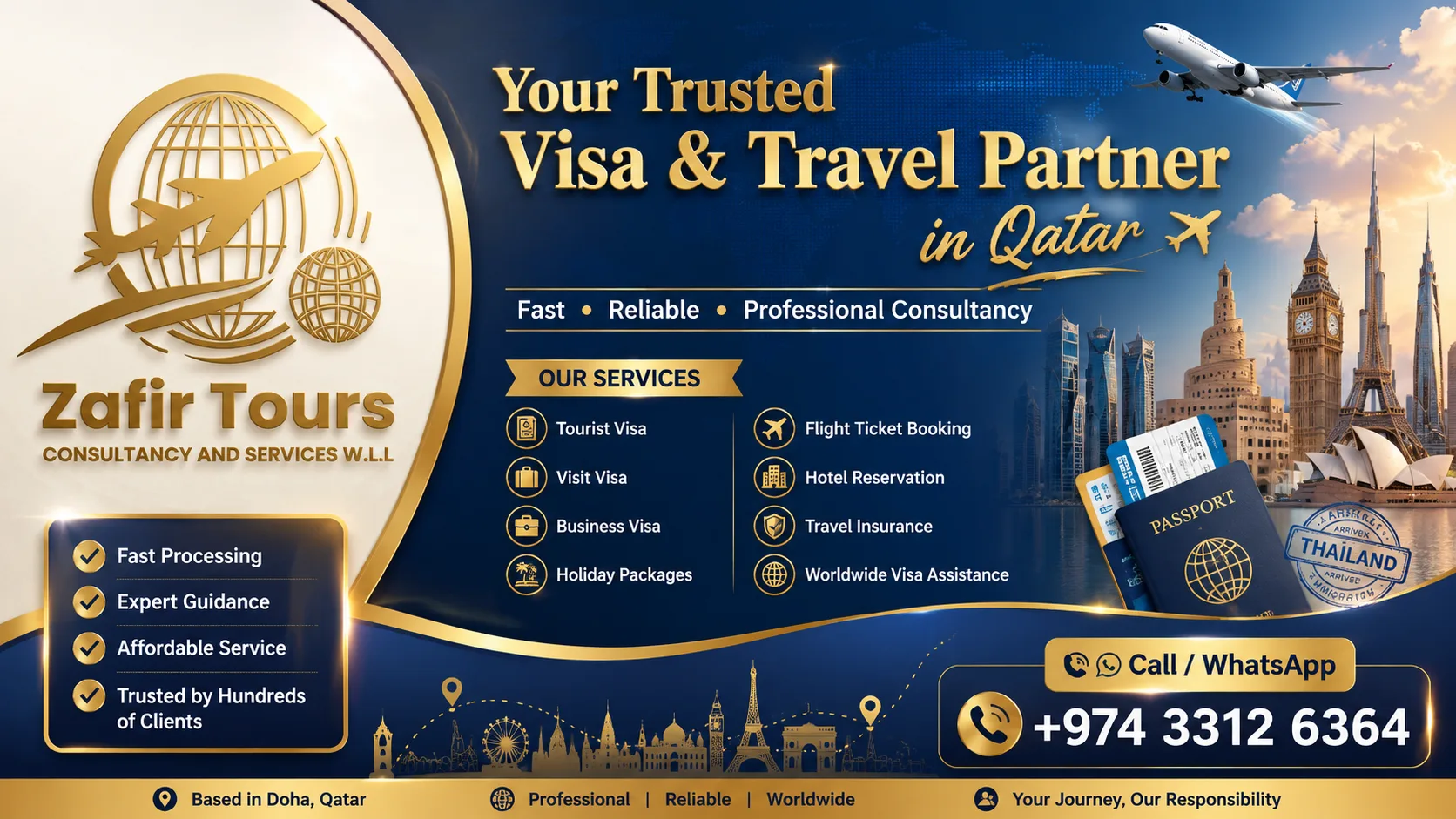 Thailand Visa from Qatar
