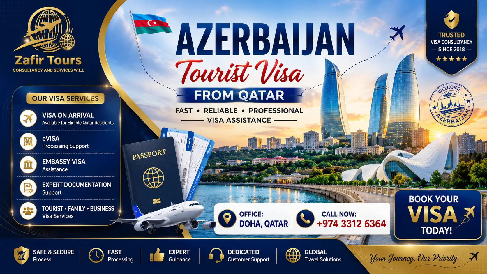 Azerbaijan visa agent Qatar