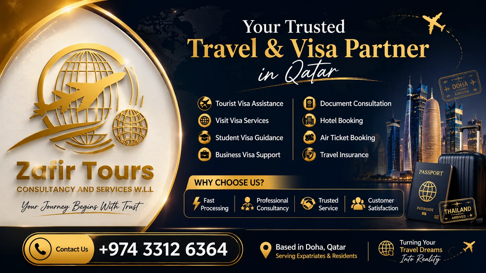 Thailand Visa from Qatar