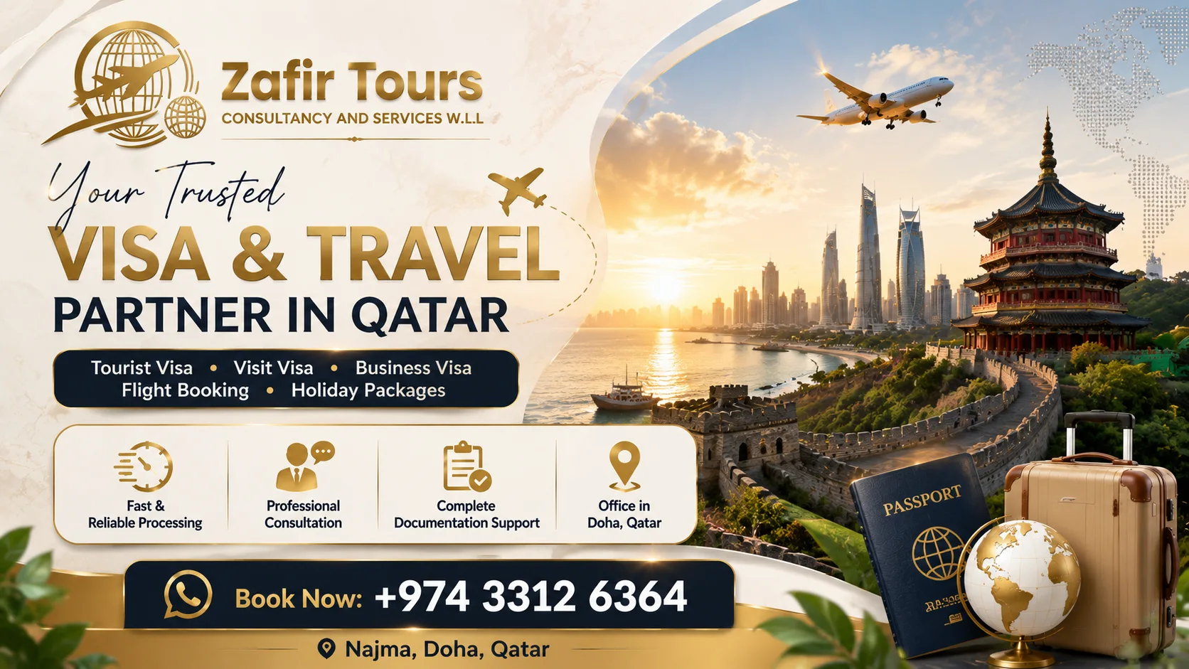 China Visa Consultants in Qatar