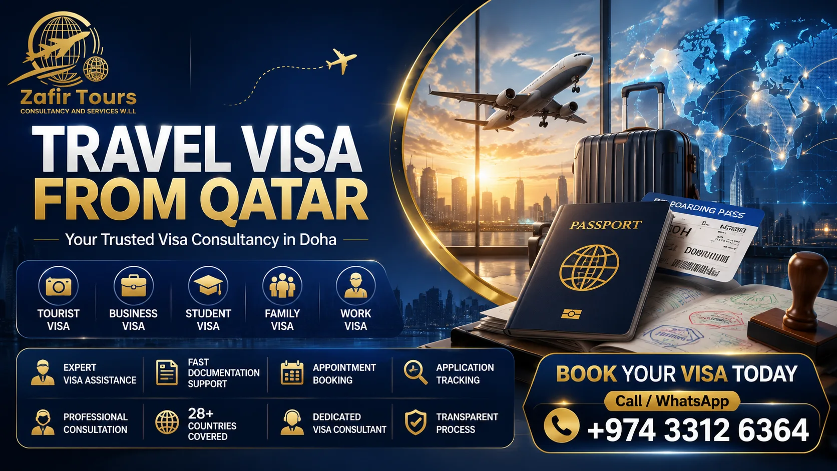 travel visa from qatar
