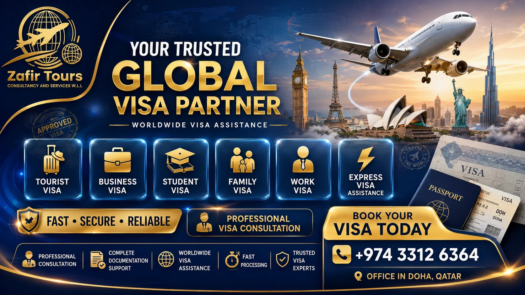 travel visa from qatar