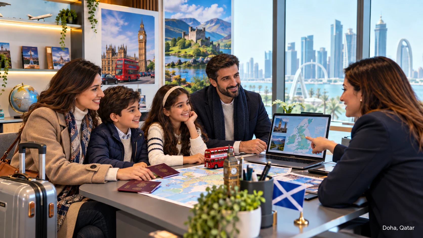 UK travel consultant Doha